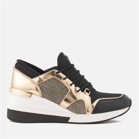 michael michael kors scout trainer sneaker|michael kors platform sneakers.